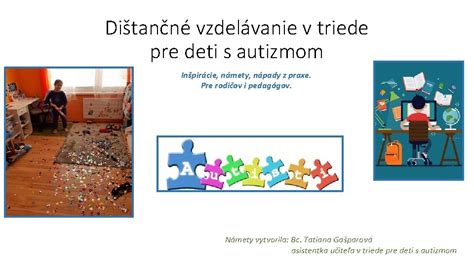 Štruktúrovaná trieda pre deti s autizmom