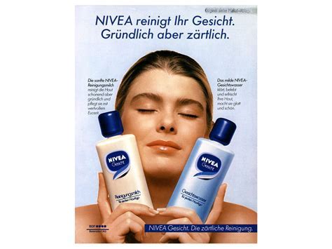 Reklama NIVEA Visage z roku 1982