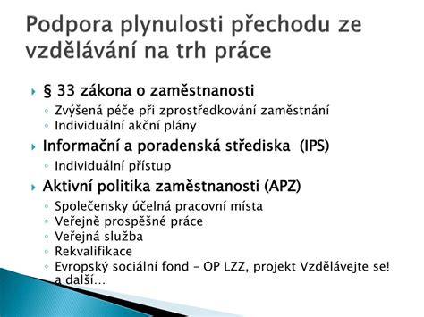 Podpora mladých na trhu práce