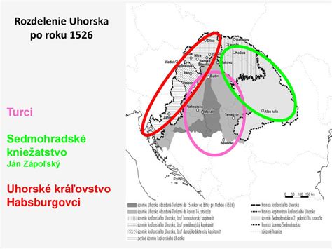 Rozdelenie Uhorska po roku 1541