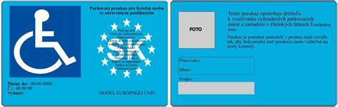 ŤZP parkovací preukaz za čelným sklom