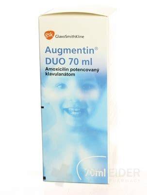Augmentin amoxicilín kyselina klavulánová schéma