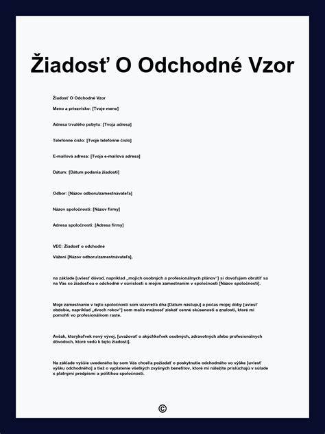 žiadosť o dôchodok a odchodné schéma