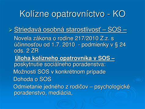 vzdelávanie kolízneho opatrovníka a ochrana dieťaťa