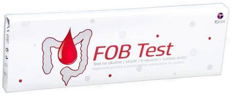 test okultného krvácania vzorka stolice